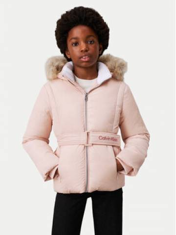 Calvin Klein Jeans Пуховик Classic IG0IG02685 Рожевий Regular Fit Calvin Klein Jeans Пуховик Classic IG0IG02685 Рожевий Regular Fit