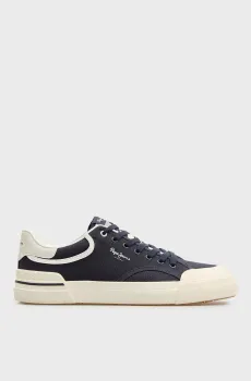 Мужские темно-синие кеды NOLAN BASIC Синий 42 Pepe Jeans PMS300018