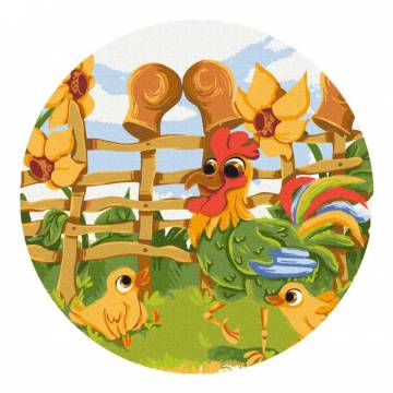 Картина за номерами Brushme Півники (RC00059M) Картина за номерами Brushme Півники (RC00059M)