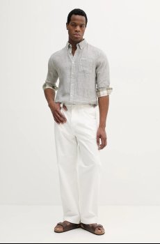 Льняная рубашка Barbour Linton Tailored Shirt