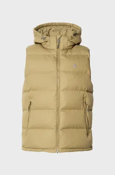 Мужской бежевый жилет ACTIVE Бежевый L Gant 7006536