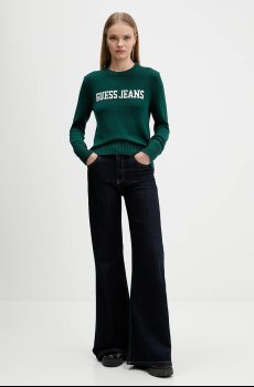 Хлопковый свитер Guess Jeans