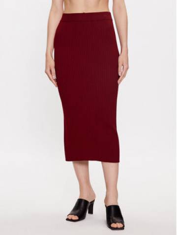 Max Mara Leisure Спідниця-міді Orosei 2333060134 Бордовий Regular Fit Max Mara Leisure Спідниця-міді Orosei 2333060134 Бордовий Regular Fit