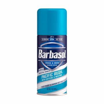 Мужская пена для бритья Barbasol Thick & Rich Shaving Cream Pacific Rush, 198 г Мужская пена для бритья Barbasol Thick & Rich Shaving Cream Pacific Rush, 198 г