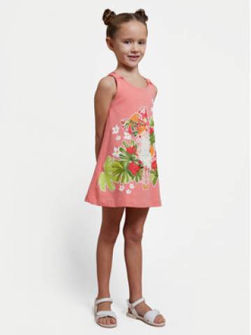 Mayoral Літня сукня 3943 Рожевий Regular Fit Mayoral Літня сукня 3943 Рожевий Regular Fit