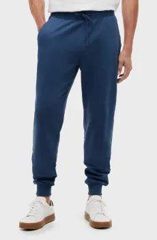 Мужские синие спортивные брюки ESSENTIAL Синий S Tommy Hilfiger MW0MW37236