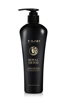 Уценка! Шампунь-гель T-Lab Professional Royal Detox Absolute Wash для абсолютной детоксикации волос, 300 мл