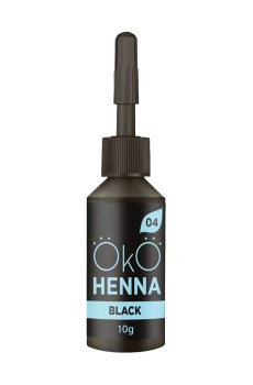 Уценка! Хна для бровей OkO Lash & Brow Henna Power Powder 04 Black, 10 г