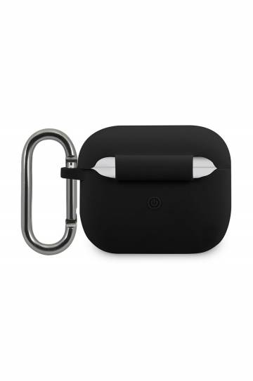 Чехол для airpod Lacoste Airpods 3 Cover цвет чёрный Чехол для airpod Lacoste Airpods 3 Cover цвет чёрный