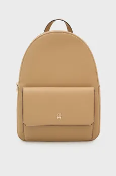 Женский бежевый рюкзак ICON Бежевый ONESIZE Tommy Hilfiger AW0AW18756