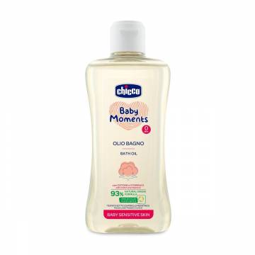 Детское масло для ванны Chicco Baby Moments Bath Oil 0+ для чувствительной кожи, 200 мл Детское масло для ванны Chicco Baby Moments Bath Oil 0+ для чувствительной кожи, 200 мл