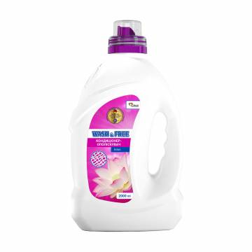 Концентрированный смягчитель для тканей Wash & Free Лотос, 2 л Концентрированный смягчитель для тканей Wash & Free Лотос, 2 л