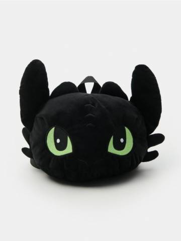 Рюкзак з 3D елементами How to train Your Dragon - чорний Рюкзак з 3D елементами How to train Your Dragon - чорний