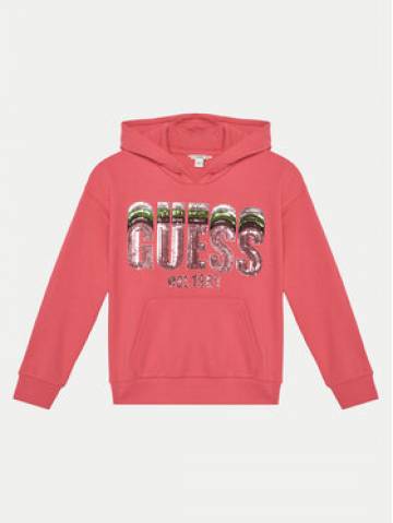 Guess Світшот J5RQ00 KAD74 Рожевий Regular Fit Guess Світшот J5RQ00 KAD74 Рожевий Regular Fit