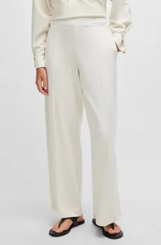 Женские белые брюки Белый L BOSS 50513749;118