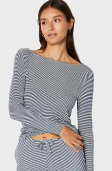 Женский топ в полоску MOLLY STRIPE Разноцветный S Etam 6547523