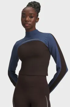 Женский лонгслив UA Halo CW Mock Разноцветный M Under Armour 6005980-246