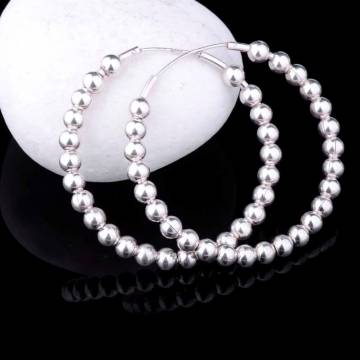 Серьги "Кольца" (40мм) 12540 Серьги "Кольца" (40мм) 12540