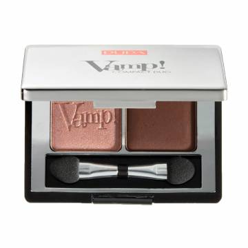 Компактные тени для век Pupa Vamp! Compact Eyeshadow Duo 002 Pink Earth, 2.2 г Компактные тени для век Pupa Vamp! Compact Eyeshadow Duo 002 Pink Earth, 2.2 г