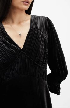 Платье AllSaints ANI VELVET