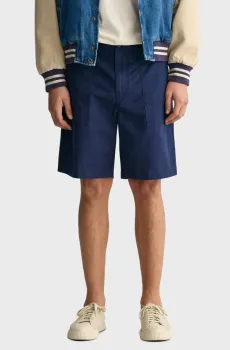 Мужские темно-синие шорты REG COT/LINEN SURPLUS Синий 38 Gant 205071