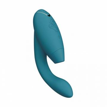 Инновационный бесконтактный вибратор-стимулятор Womanizer Duo 2 аквамарин, 1 шт