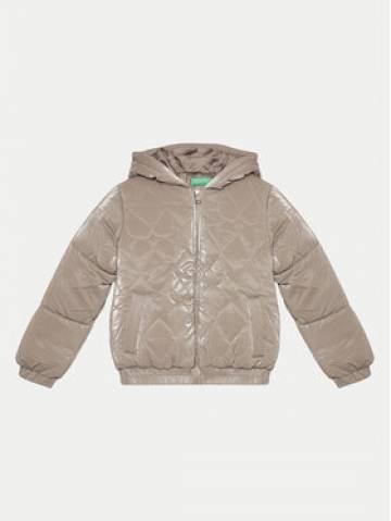 United Colors Of Benetton Пуховик 27WYCN05A Бежевий Regular Fit United Colors Of Benetton Пуховик 27WYCN05A Бежевий Regular Fit