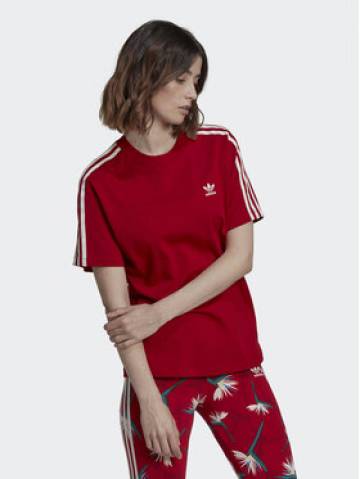 adidas Футболка THEBE MAGUGU HK5209 Червоний Regular Fit