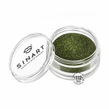 Пигмент для век Sinart Make-Up With Passion, 112 Grass Green, 1 г Пигмент для век Sinart Make-Up With Passion, 112 Grass Green, 1 г