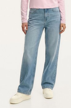 Cropp - Джинси straight - синій