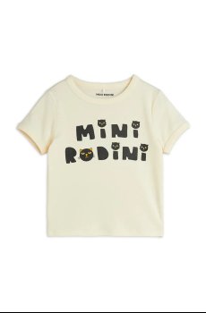 Детская хлопковая футболка Mini Rodini Mini Rodini Cats