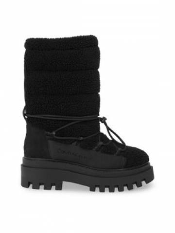 Calvin Klein Jeans Снігоходи Flatform Snow Boot Sherpa Wn YW0YW01195 Чорний Calvin Klein Jeans Снігоходи Flatform Snow Boot Sherpa Wn YW0YW01195 Чорний