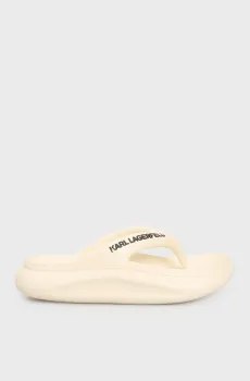 Женские бежевые вьетнамки SKOONA II Hotel Karl Thong Бежевый 37 Karl Lagerfeld KL85025