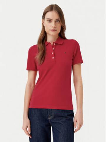 Tommy Hilfiger Поло 1985 WW0WW43225 Червоний Slim Fit Tommy Hilfiger Поло 1985 WW0WW43225 Червоний Slim Fit