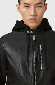Кожаная куртка AllSaints ASHTON