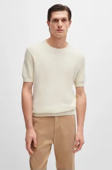 Мужской белый джемпер Белый L BOSS 50519613;131