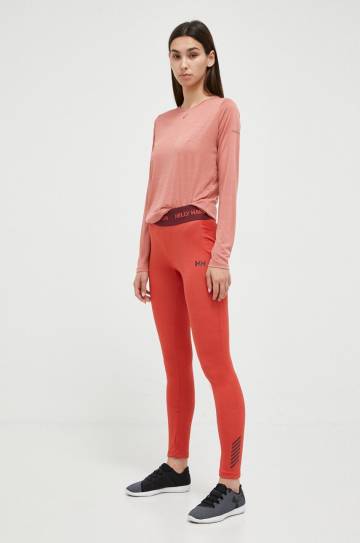 Функциональные леггинсы Helly Hansen Lifa Active цвет красный Функциональные леггинсы Helly Hansen Lifa Active цвет красный