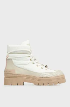 Женские белые ботинки TH MONOGRAM Белый 38 Tommy Hilfiger FW0FW07502