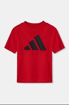 Детская хлопковая футболка adidas