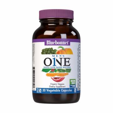 Мультивитамины для мужчин Bluebonnet Nutrition Mens One, 30 вегетарианских капсул Мультивитамины для мужчин Bluebonnet Nutrition Mens One, 30 вегетарианских капсул
