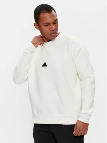 adidas Світшот Z.N.E. Premium IN1845 Білий Loose Fit adidas Світшот Z.N.E. Premium IN1845 Білий Loose Fit
