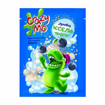 Хрустящие кристалы для купания Crazy Mo с ароматом ежевики, 30 г Хрустящие кристалы для купания Crazy Mo с ароматом ежевики, 30 г