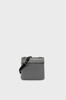 Мужская серая сумка EMBLEM AOP Серый ONESIZE Calvin Klein LV04D3229G
