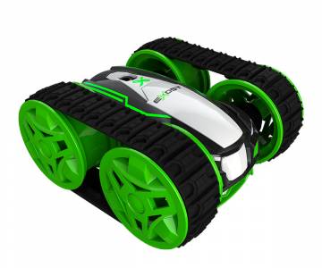 Машинка Exost Mini flip tank зелена (20261-1) Машинка Exost Mini flip tank зелена (20261-1)