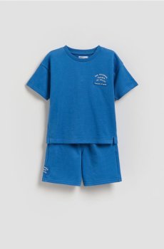 Reserved - Бавовняний комплект - синій - 706HN-55X