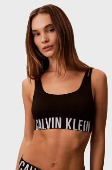Женский черный бюстгальтер UNLINED BRALETTE Черный S Calvin Klein LV00QF8478