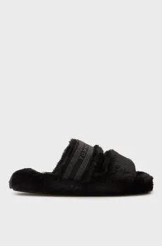 Женские черные тапочки SLIPPER Черный 37-38 Tommy Hilfiger FW0FW08854