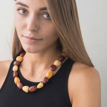 Бусы с агатом 162бус5 Бусы с агатом 162бус5