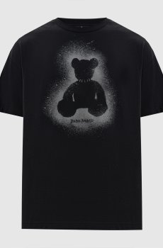 Черная футболка Spray Bear
