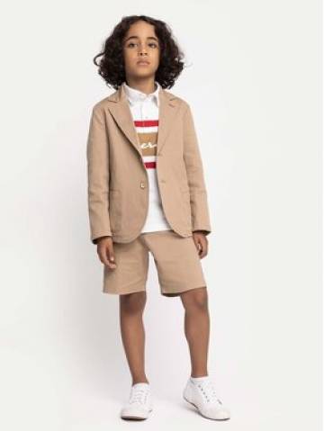 Original Marines Шорти з тканини DEP2109B Бежевий Regular Fit Original Marines Шорти з тканини DEP2109B Бежевий Regular Fit